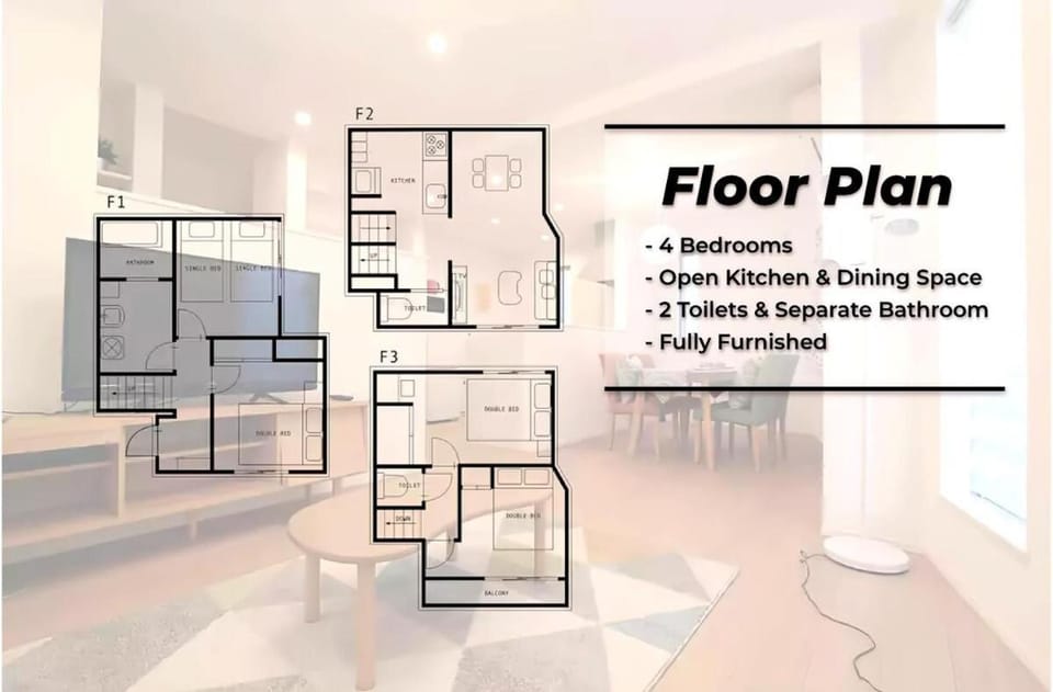 Near Skytree 90sqm 4BDR! 4mins to station! Apartment in Japan