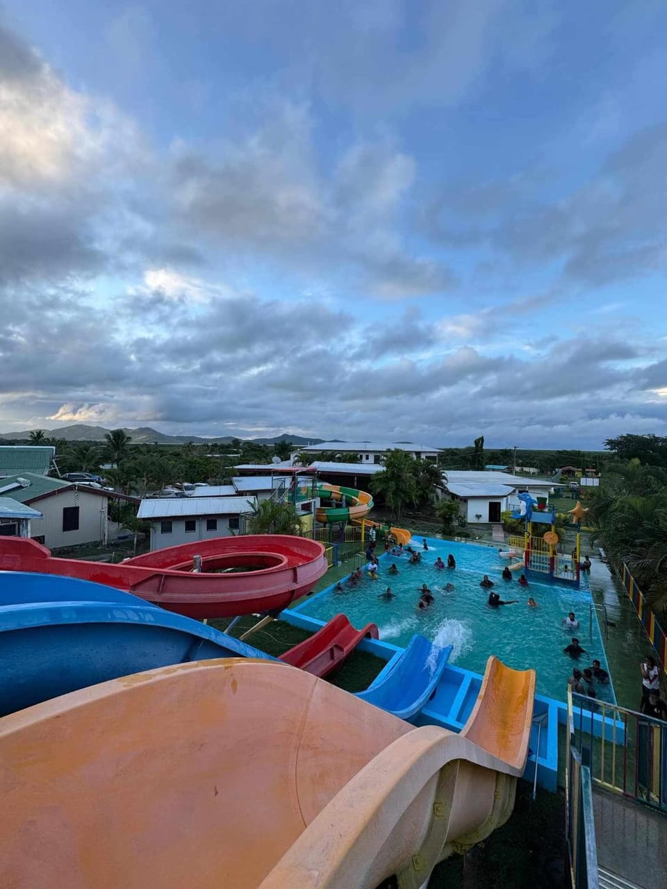 Aqua park, Aqua park, Pool view