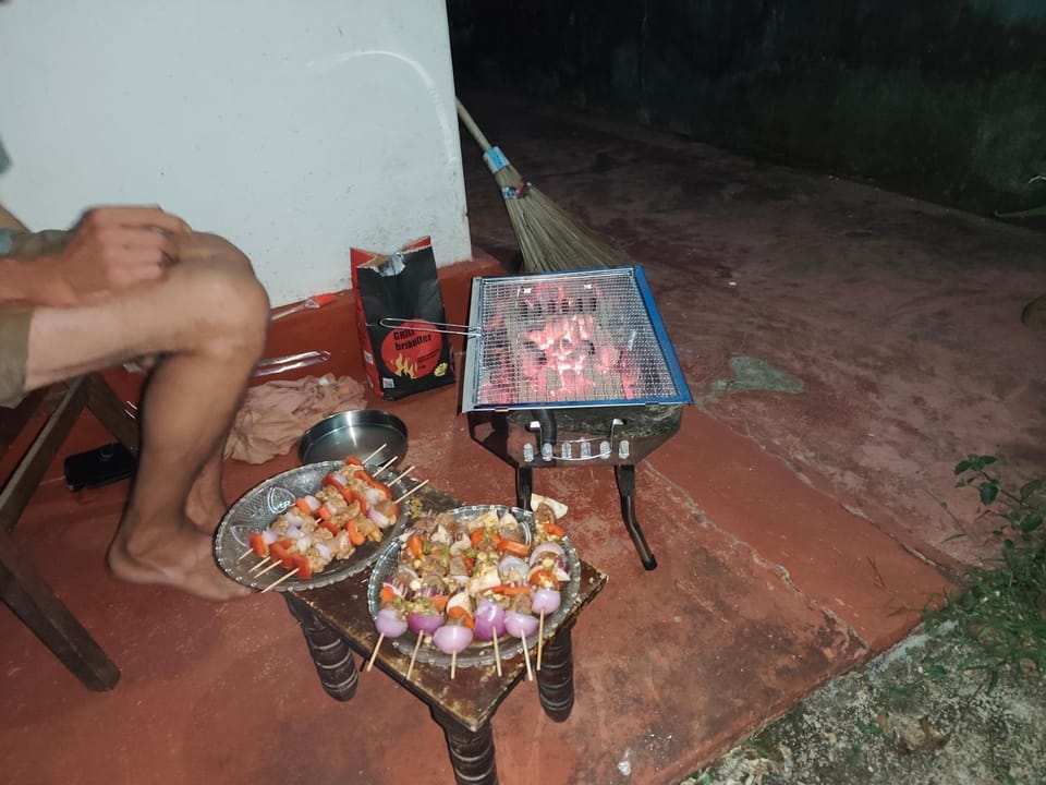 BBQ facilities, Food