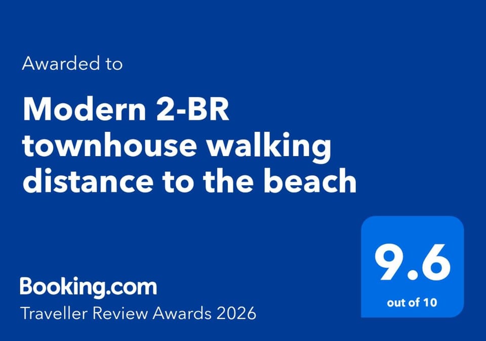 Modern 2-BR townhouse walking distance to the beach Villa in Ko Samui