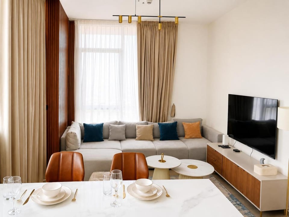 Smart 2br Jvc Own Pool & Burj Al Arab View Apartment in Dubai