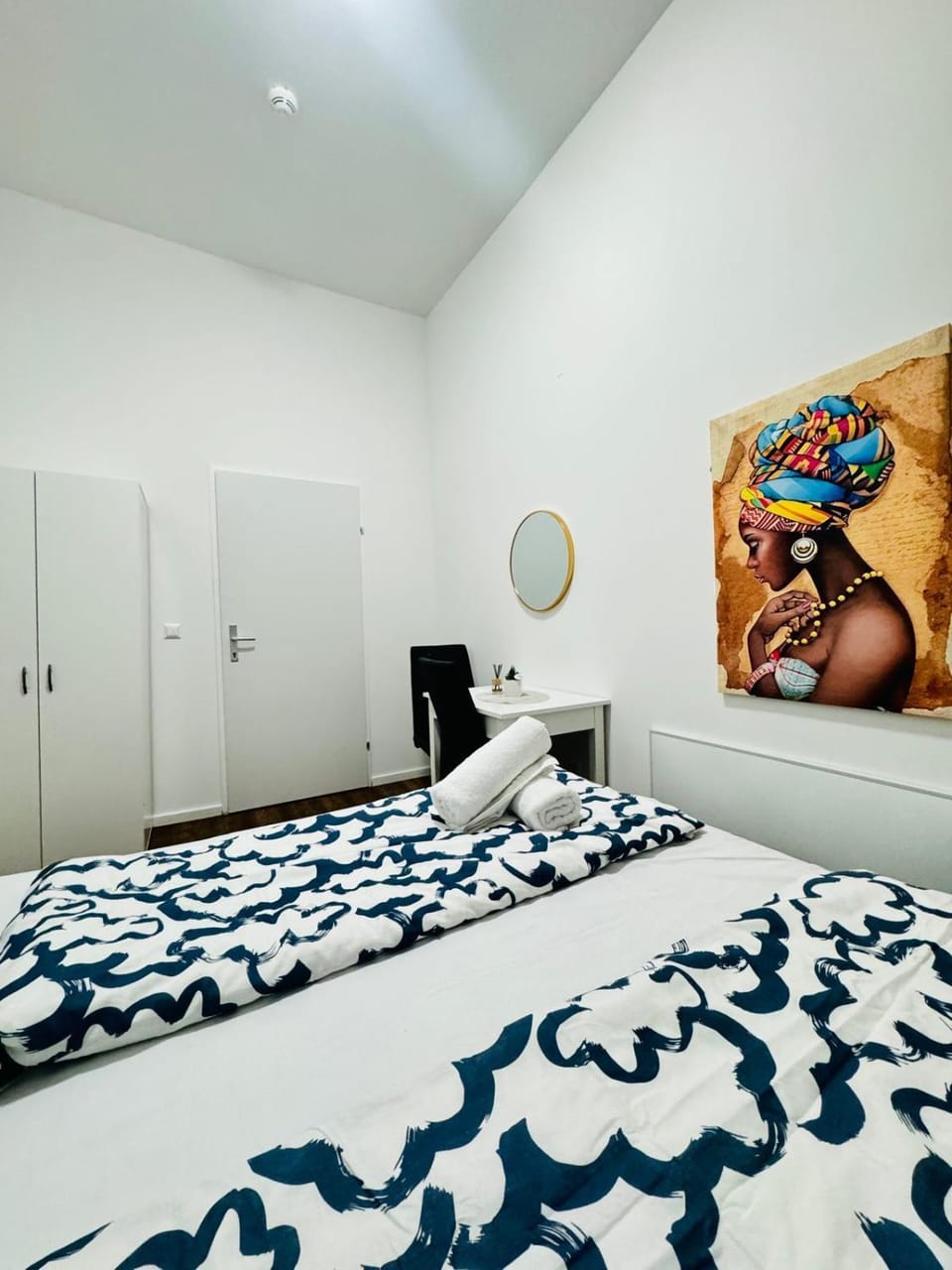 Bed, Bedroom, wardrobe