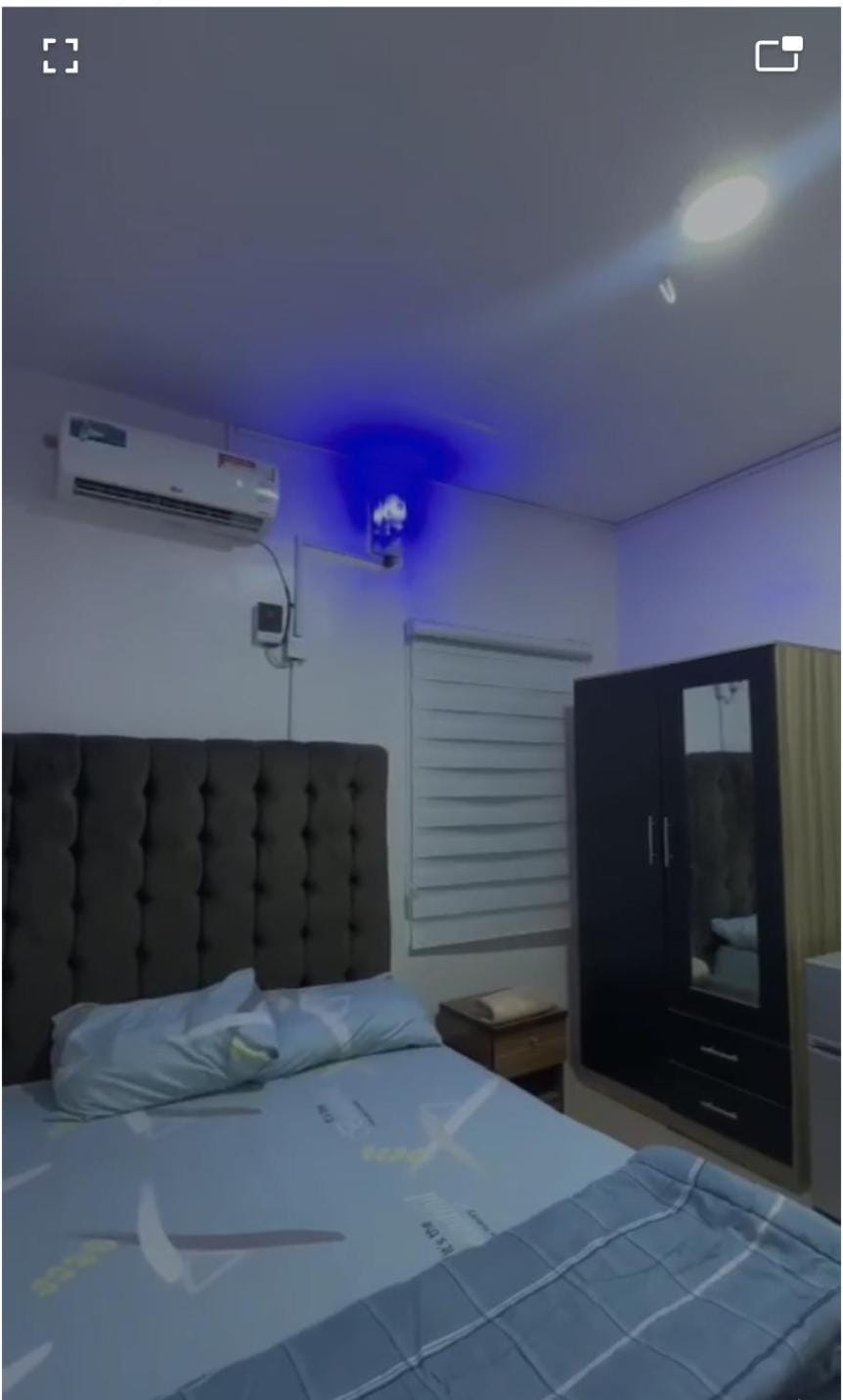 Bed, Bedroom, air conditioner