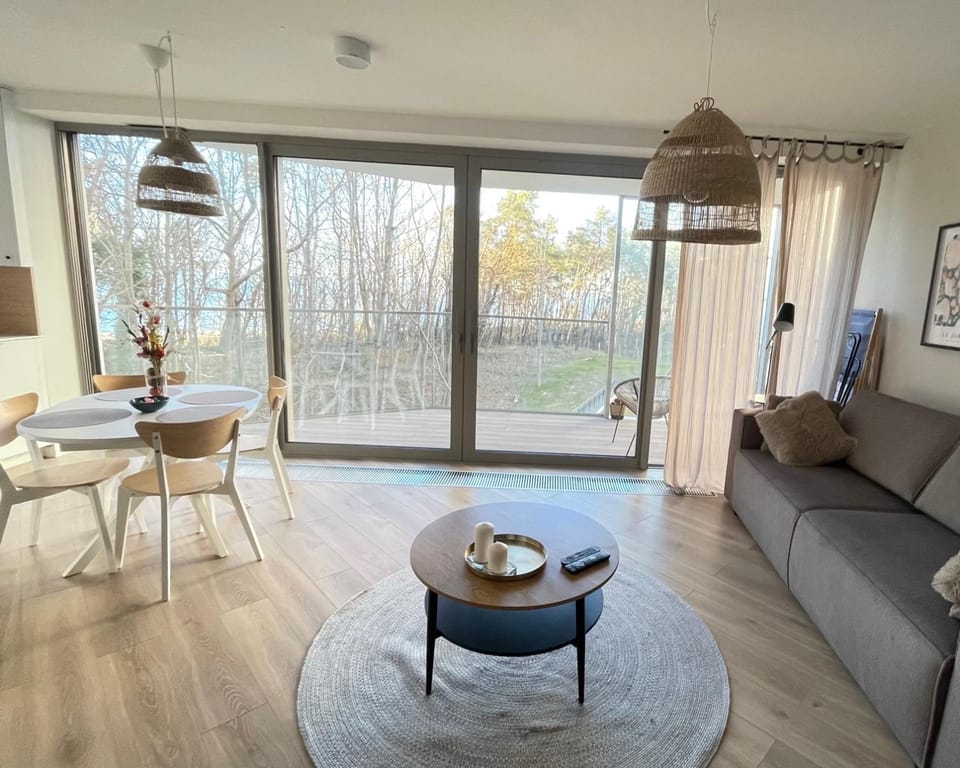 NOWY! Apartament Pinea113 z aneksem kuchennym, przy plaży, basen, sauna, garaż w cenie, 100m od głównej promenady Apartment in West Pomeranian Voivodeship, Poland