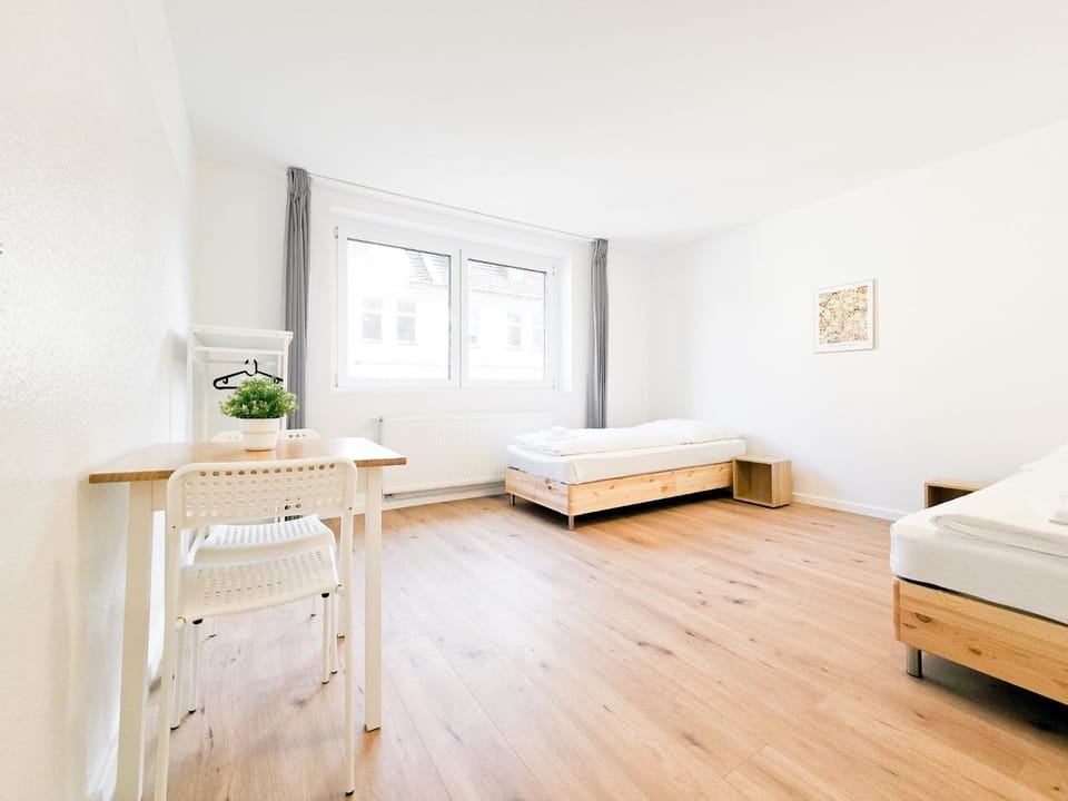 Bed, Photo of the whole room, Bedroom, heating, wardrobe