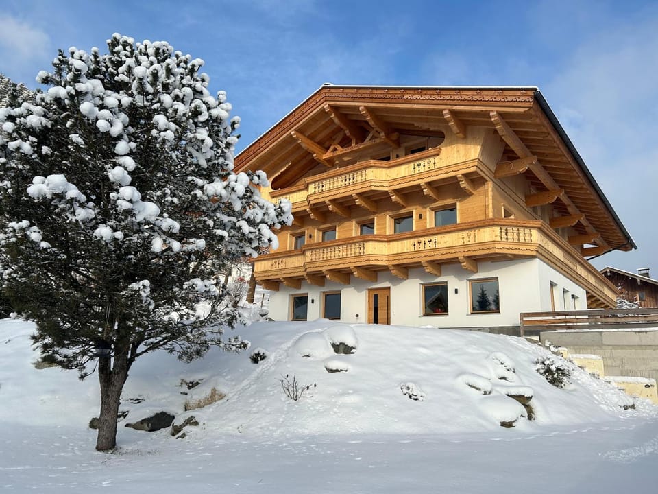 Property building, Day, Natural landscape, Winter