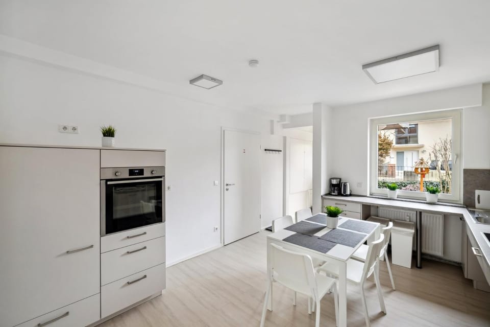 Kitchen or kitchenette, Dining area, oven, stove