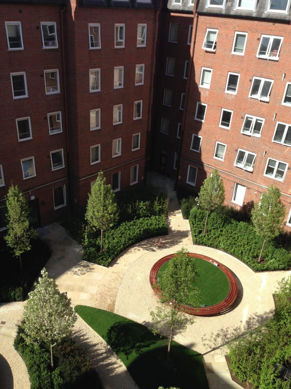 Property building, Garden view