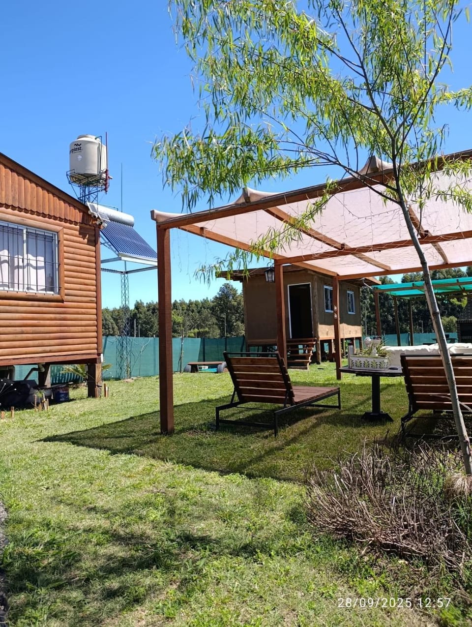 Property building, Patio, Natural landscape, Garden, Garden view