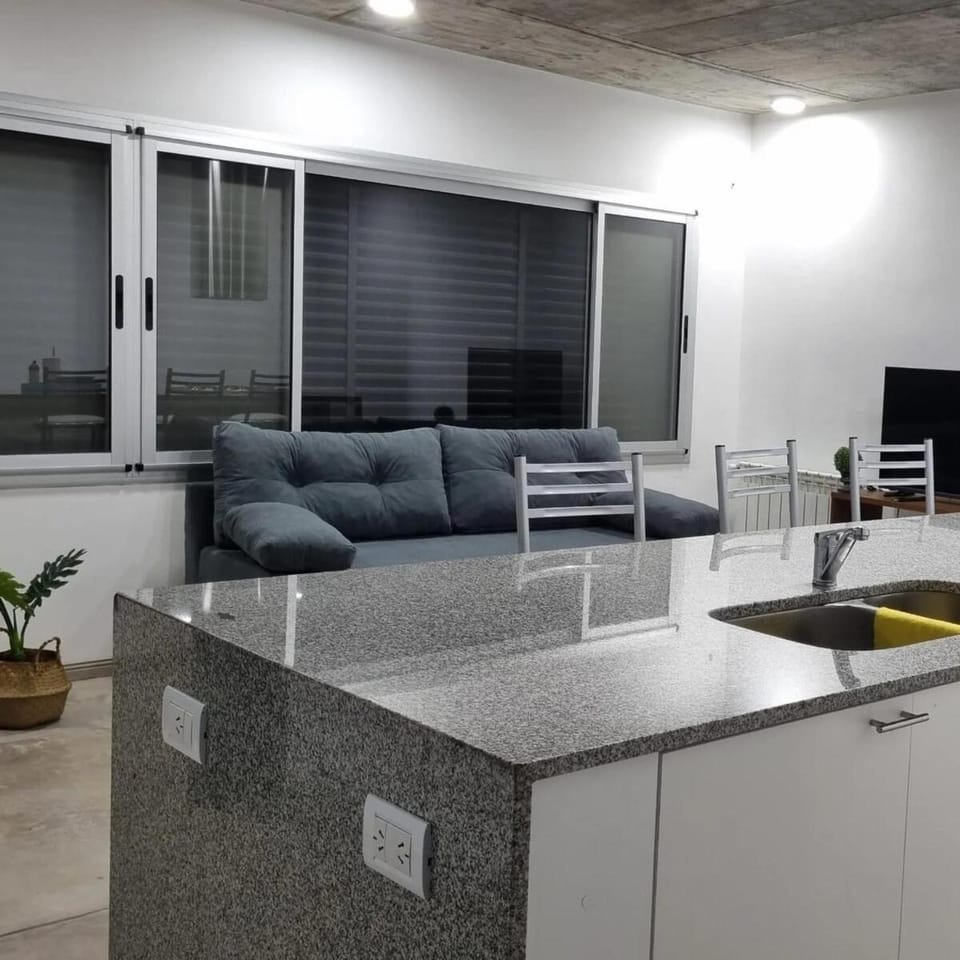 Kitchen or kitchenette, Living room