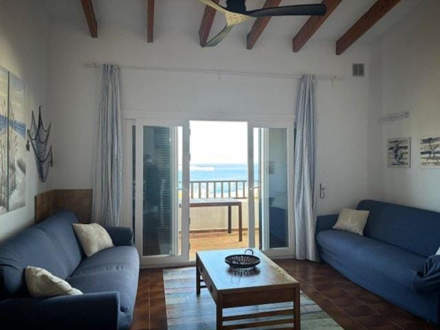 House with sea views and pool in Arenal del Castell Apartment in Arenal d'en Castell