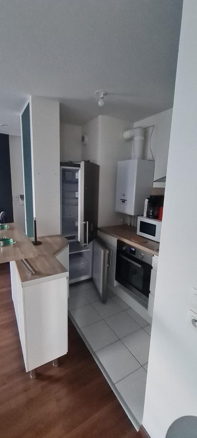 Kitchen or kitchenette, Dining area, pet friendly, stove