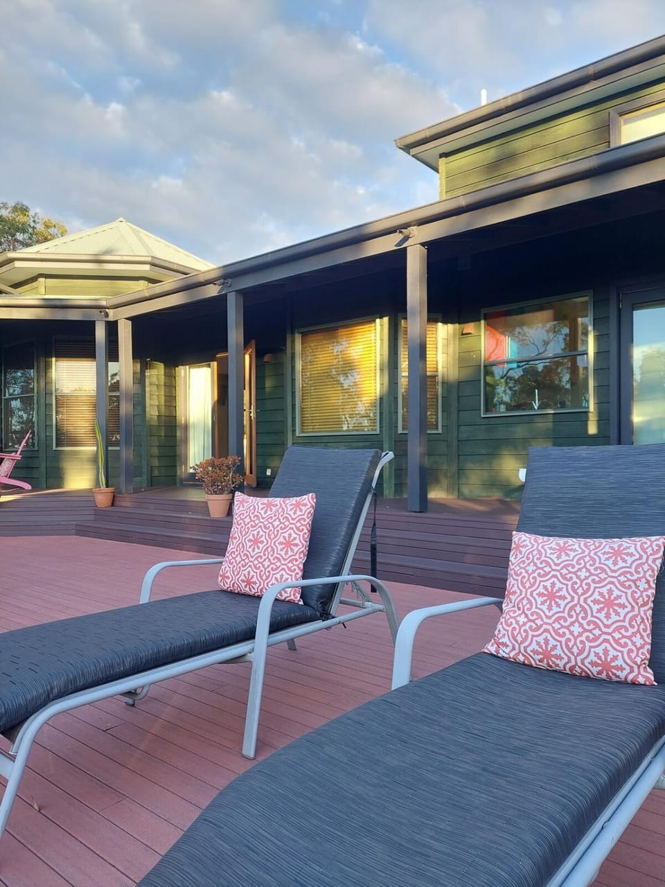 Balcony/Terrace, sunbed