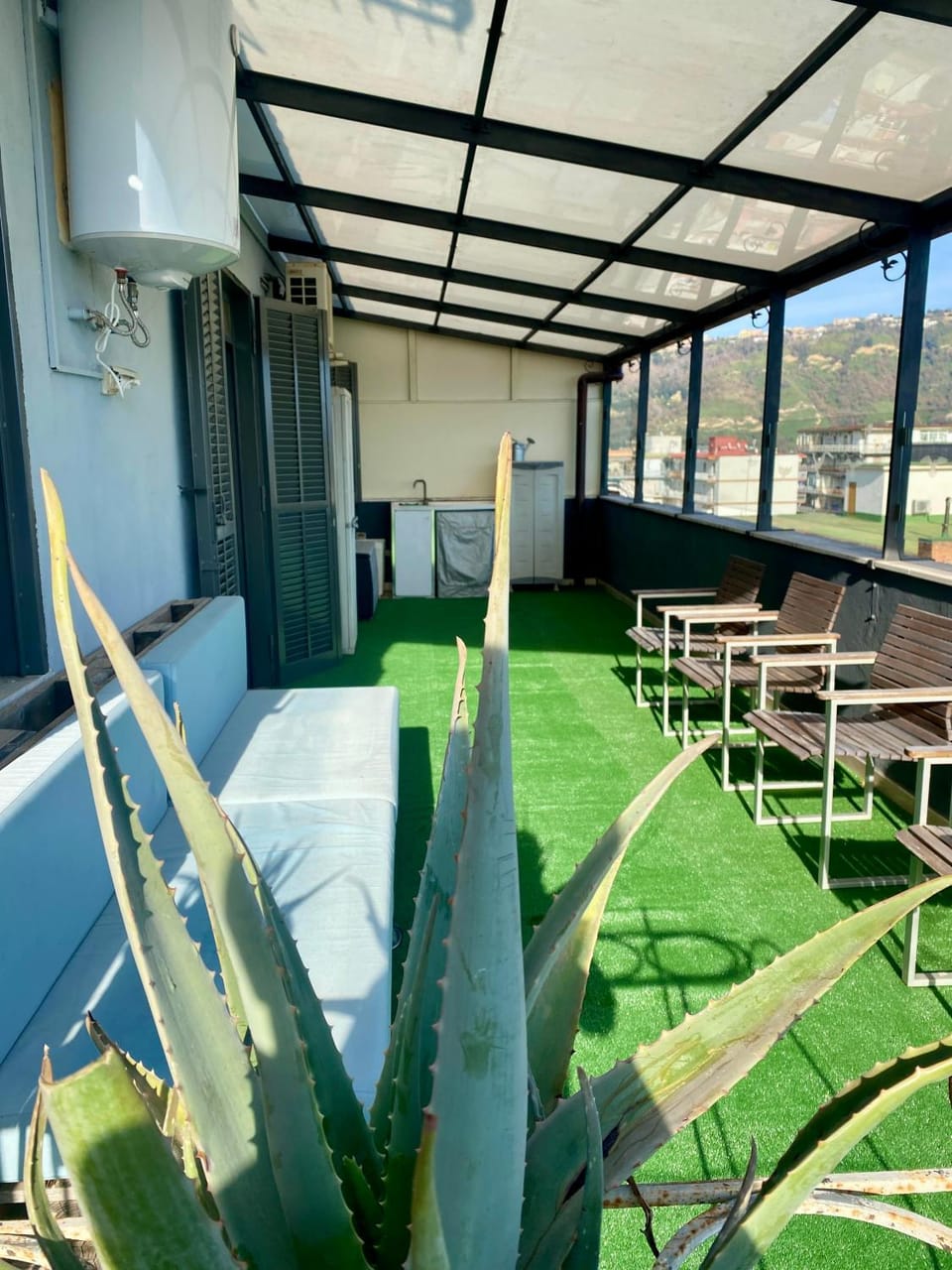 Bird's eye view, Balcony/Terrace, Landmark view, Mountain view
