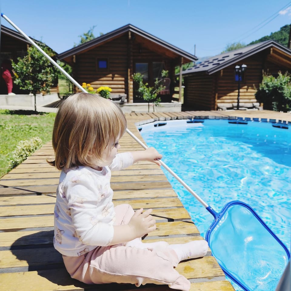 Holiday cottage with pool House in Montenegro