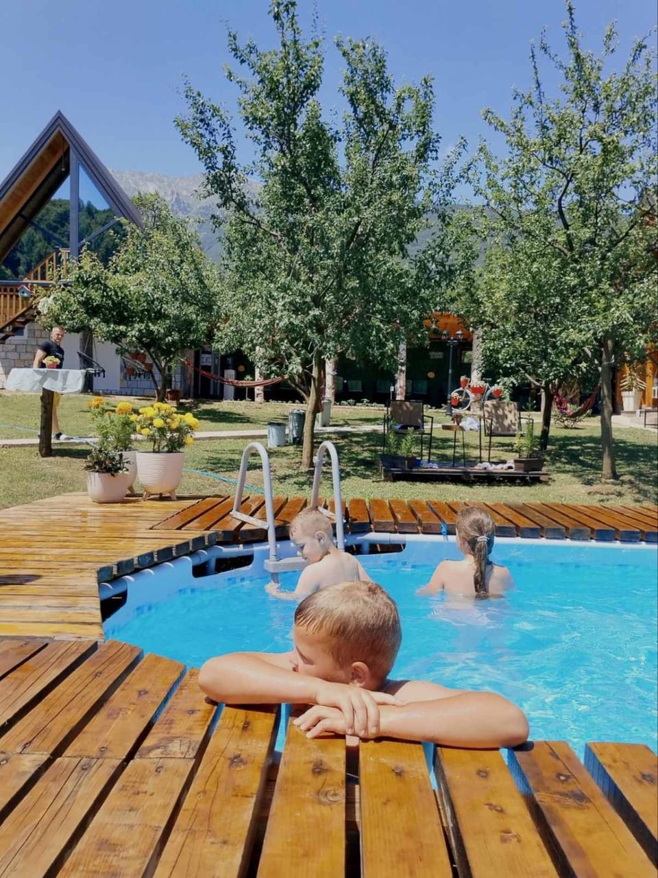 Holiday cottage with pool House in Montenegro