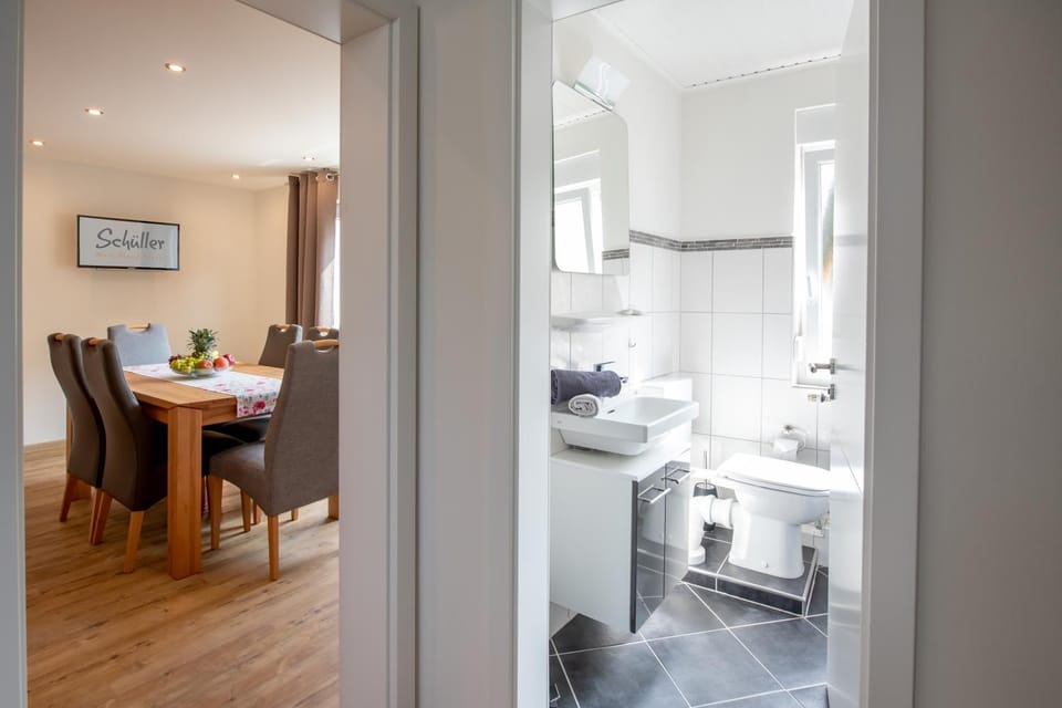 Toilet, Bathroom, Seating area, Dining area