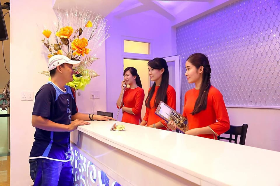People, Lobby or reception