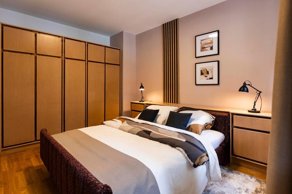 Bed, Bedroom, wardrobe