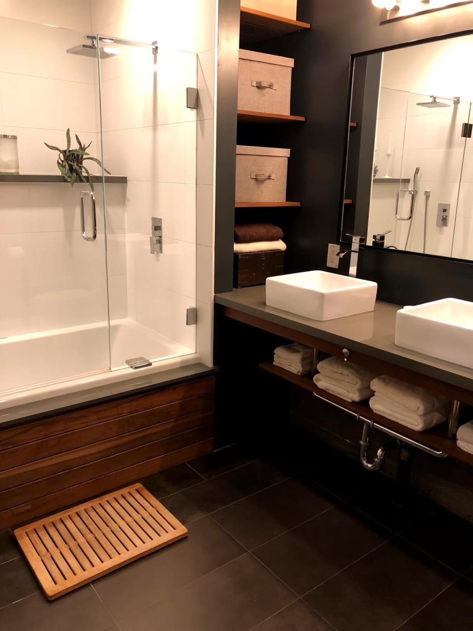 Shower, Bathroom, Bath, towels