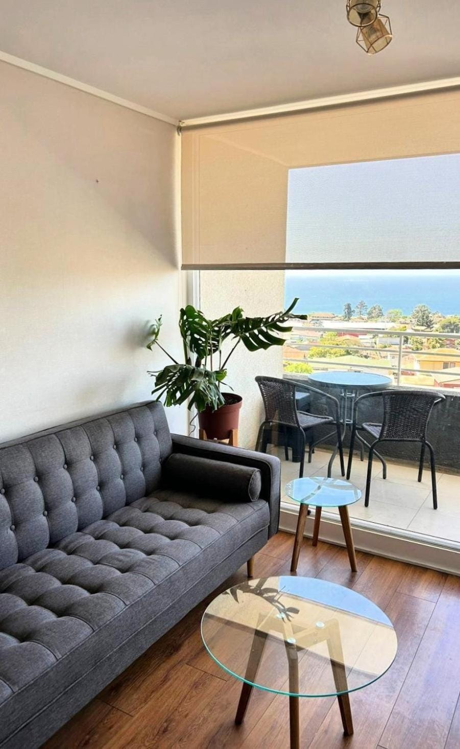 Natural landscape, Living room, Seating area, Dining area, Sea view, heating
