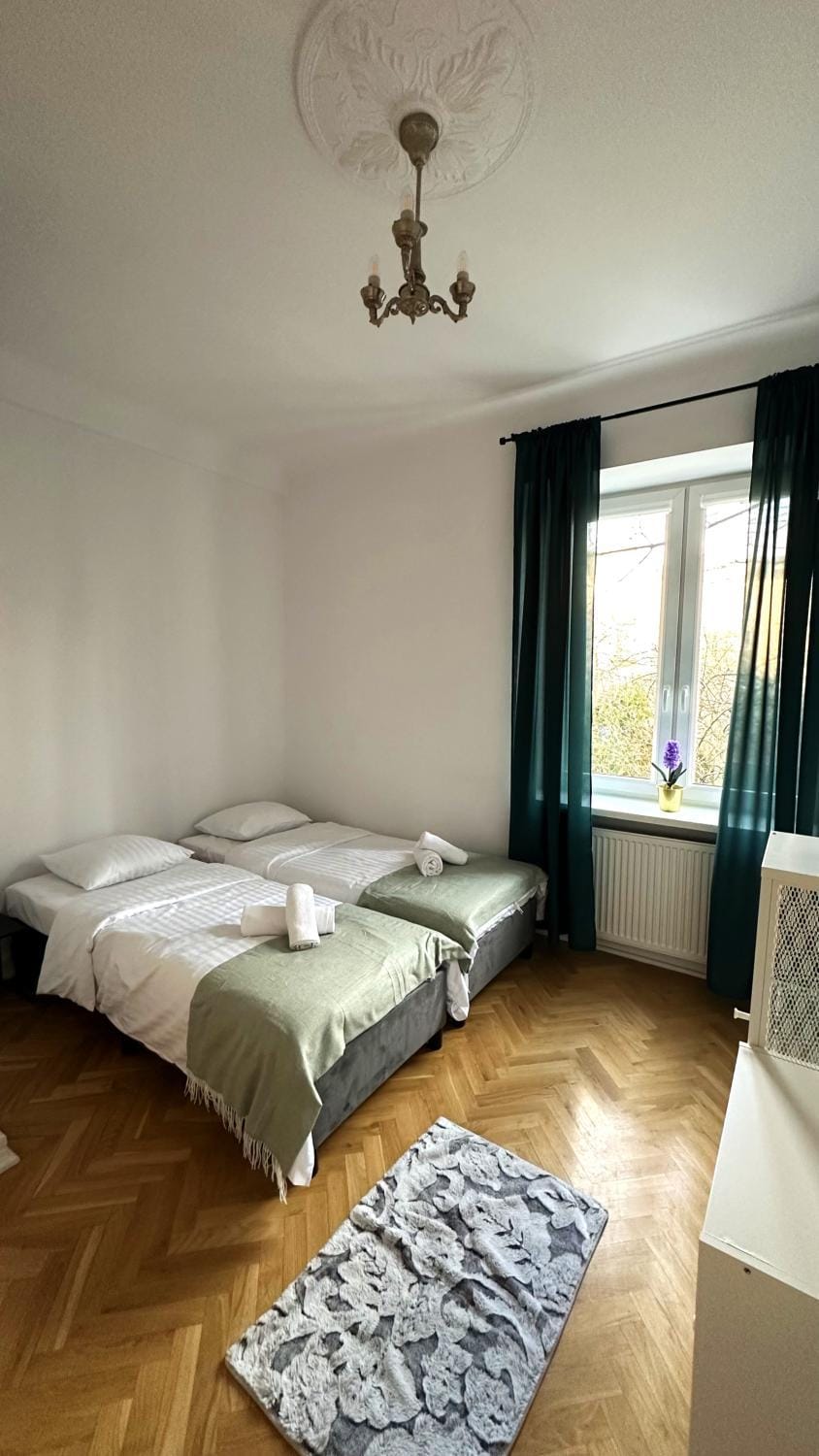 Bed, Photo of the whole room, Bedroom, towels, wardrobe