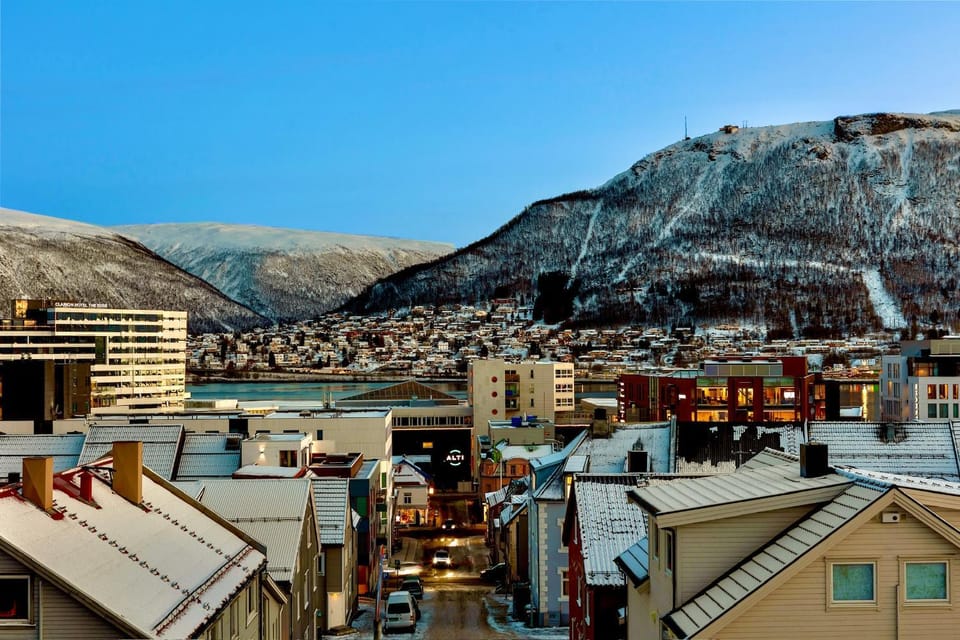 Nearby landmark, Day, Natural landscape, City view, Mountain view, Sea view