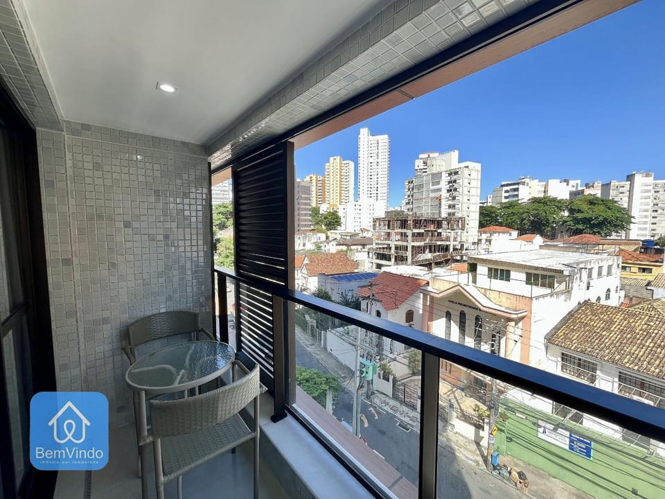 Studio Completo e Confortável Com Varanda Na Barra Apartment in Salvador