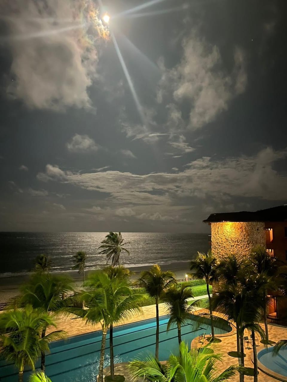 Bedroom, Sea view
