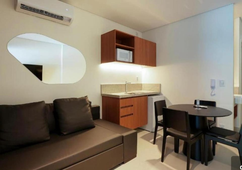 Dining area, minibar, air conditioner