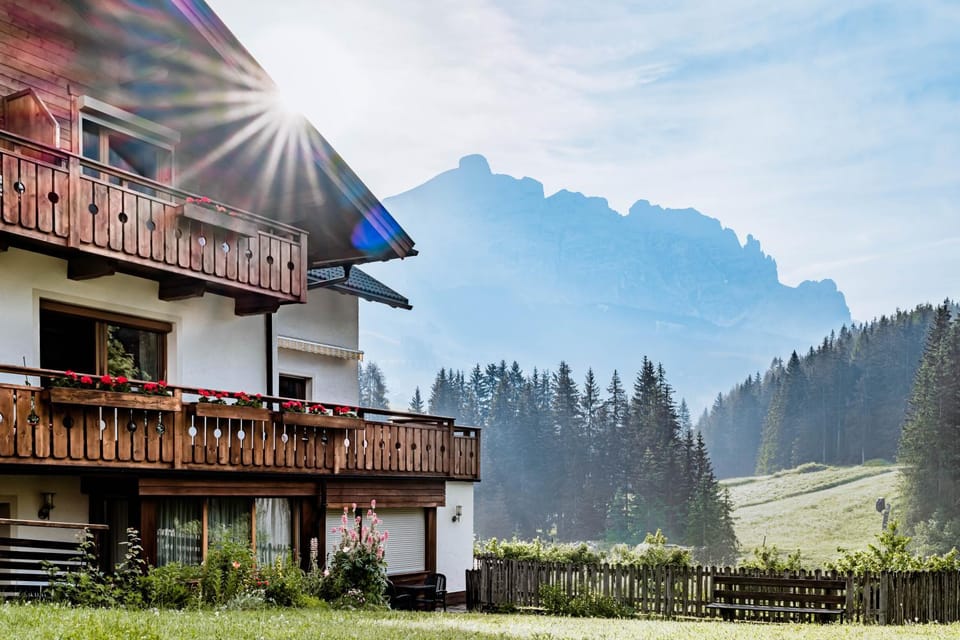 Garden view, Mountain view