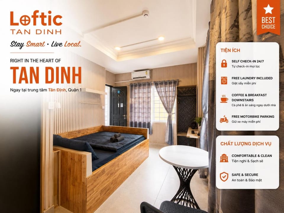 Loftic Tan Dinh - Urban Stay Apartment in Ho Chi Minh City
