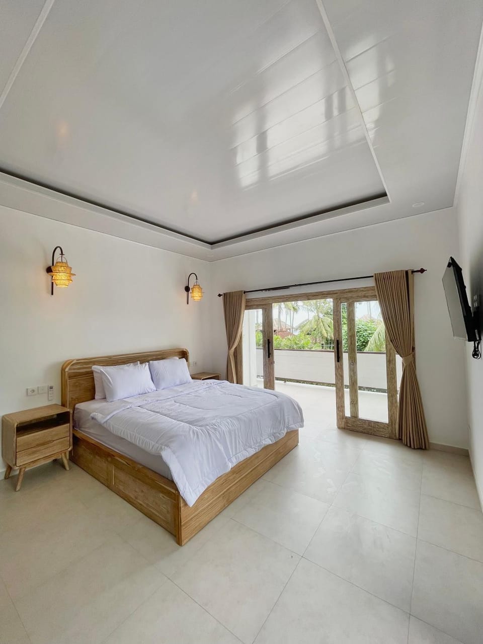 New Green Coco Villa Apartment in Abang