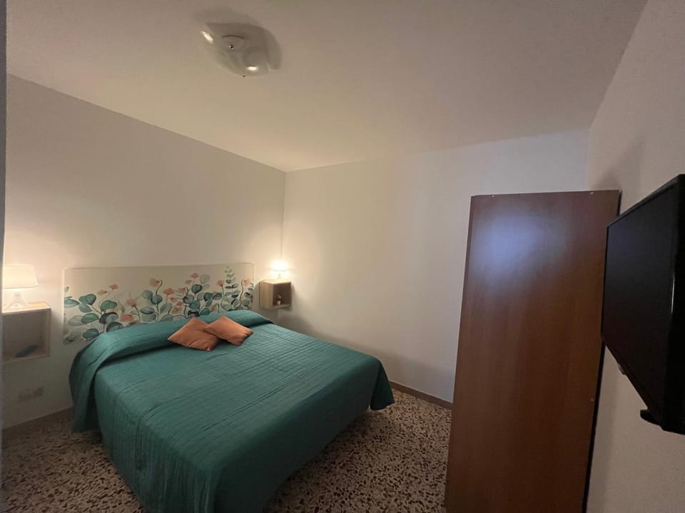 Bed, TV and multimedia, Bedroom