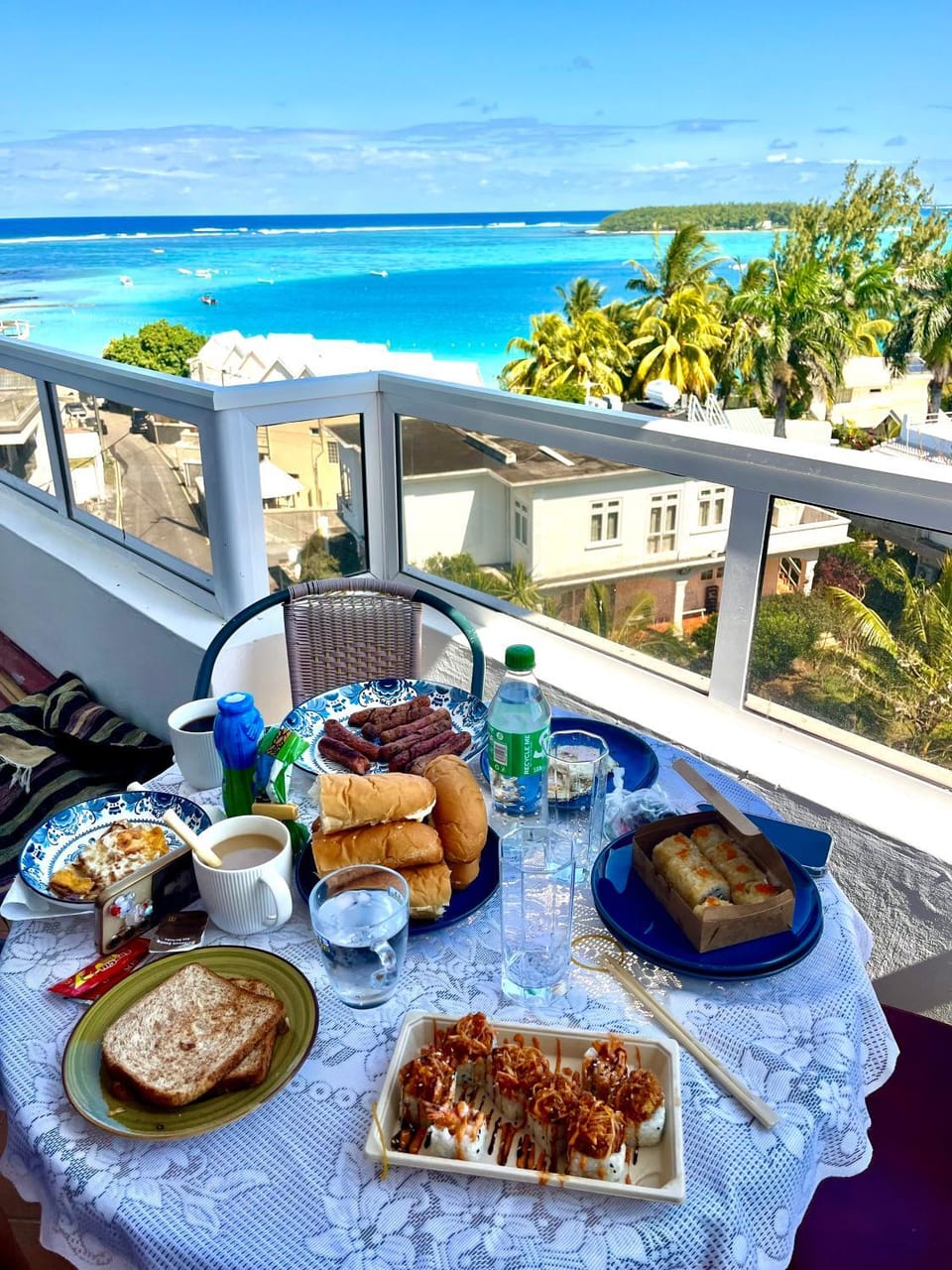 Day, Natural landscape, View (from property/room), Balcony/Terrace, Sea view