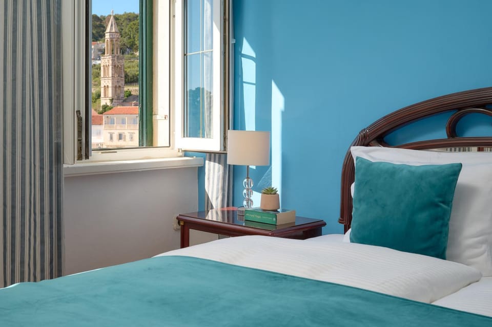 Bed, View (from property/room), Decorative detail