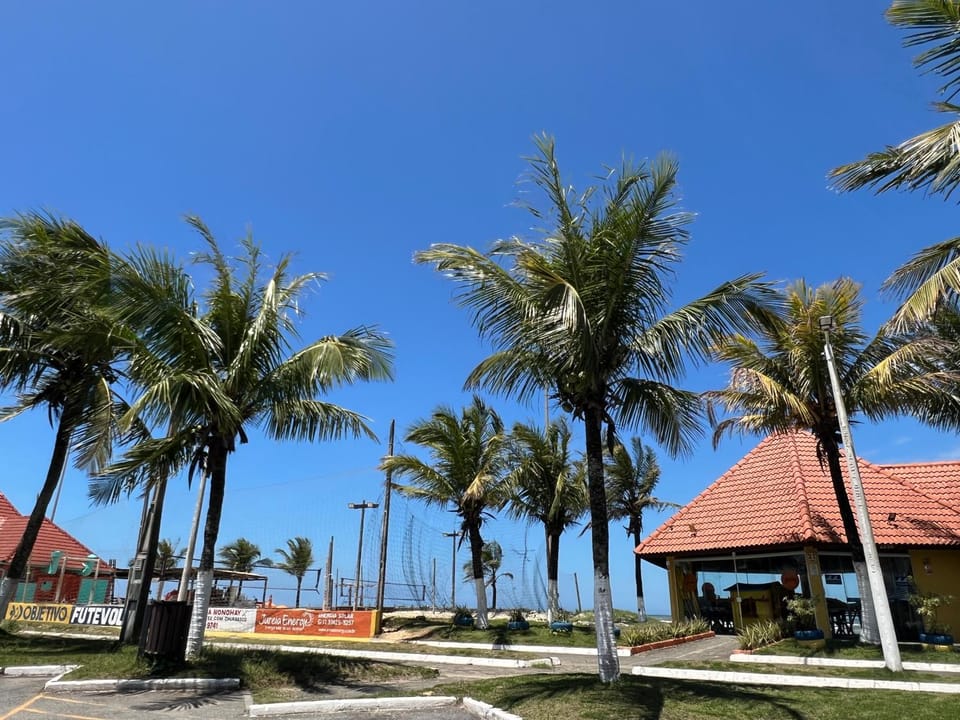 Kitnet pé na areia Peruibe House in Peruíbe