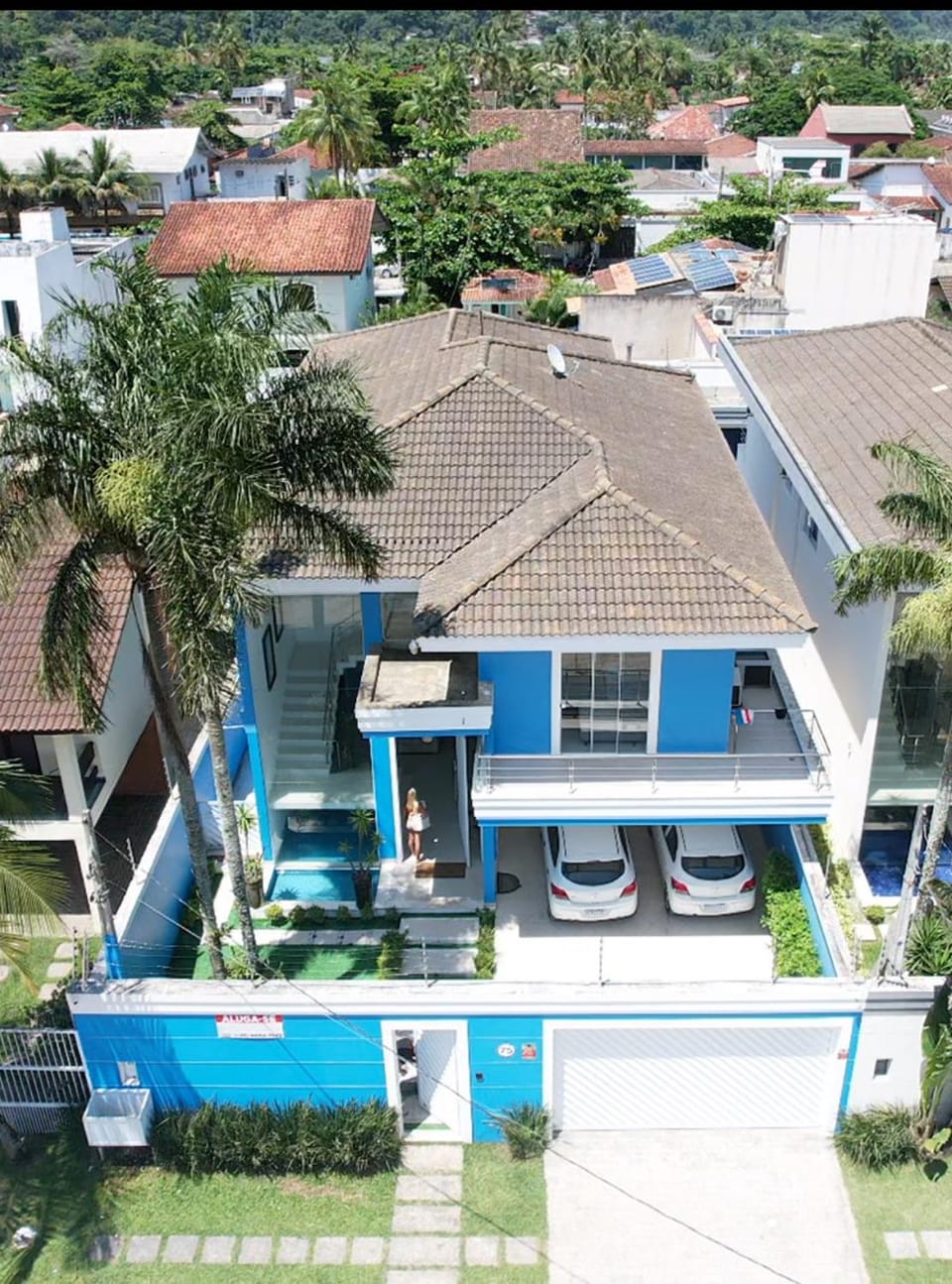 Piscina Aquec Sauna Praia do Pernambuco Mar Cadado Guaruja House in State of São Paulo