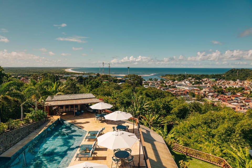 Natural landscape, Pool view, Sea view