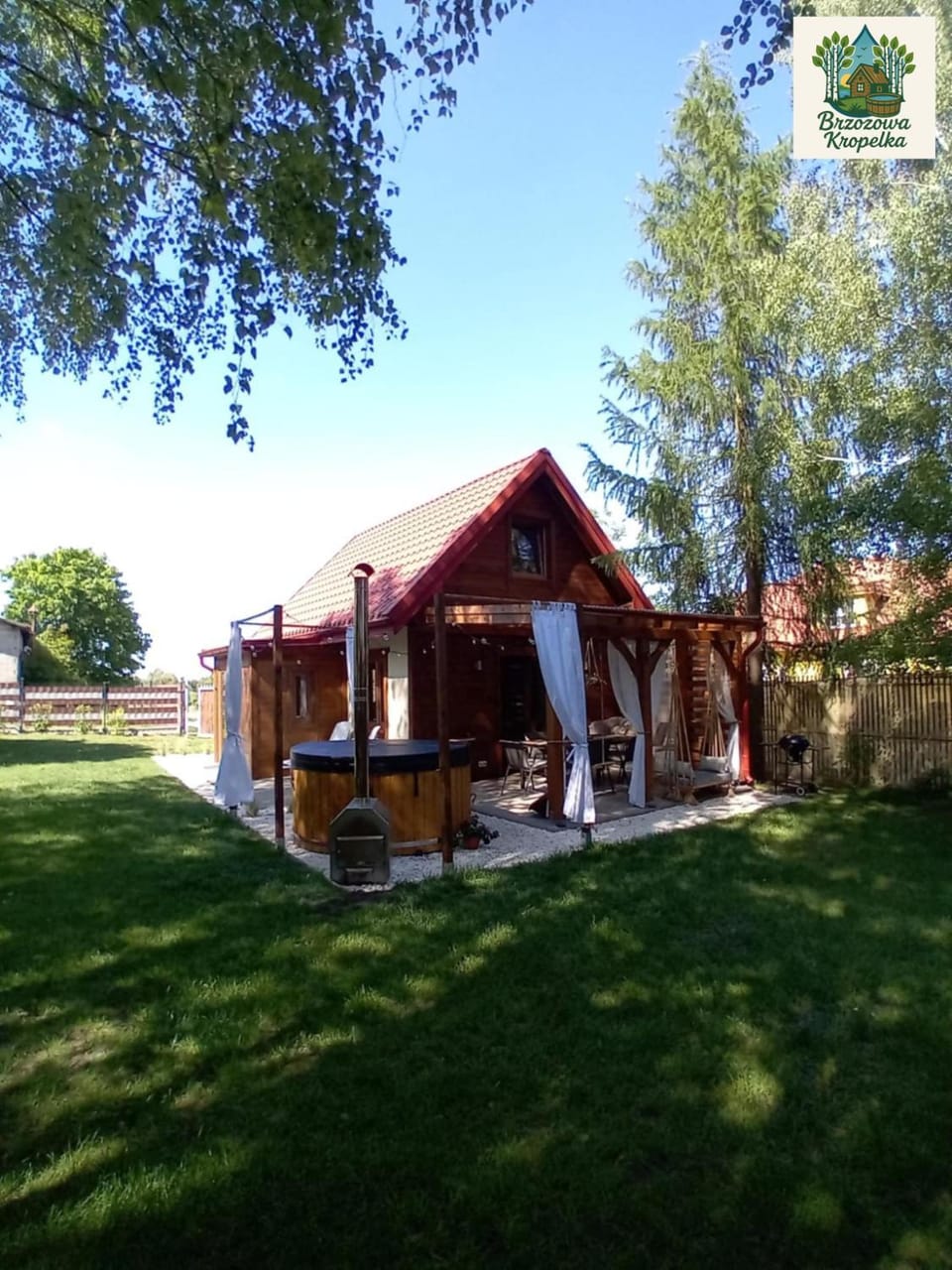 Domek Brzozowa Kropelka House in Masovian Voivodeship
