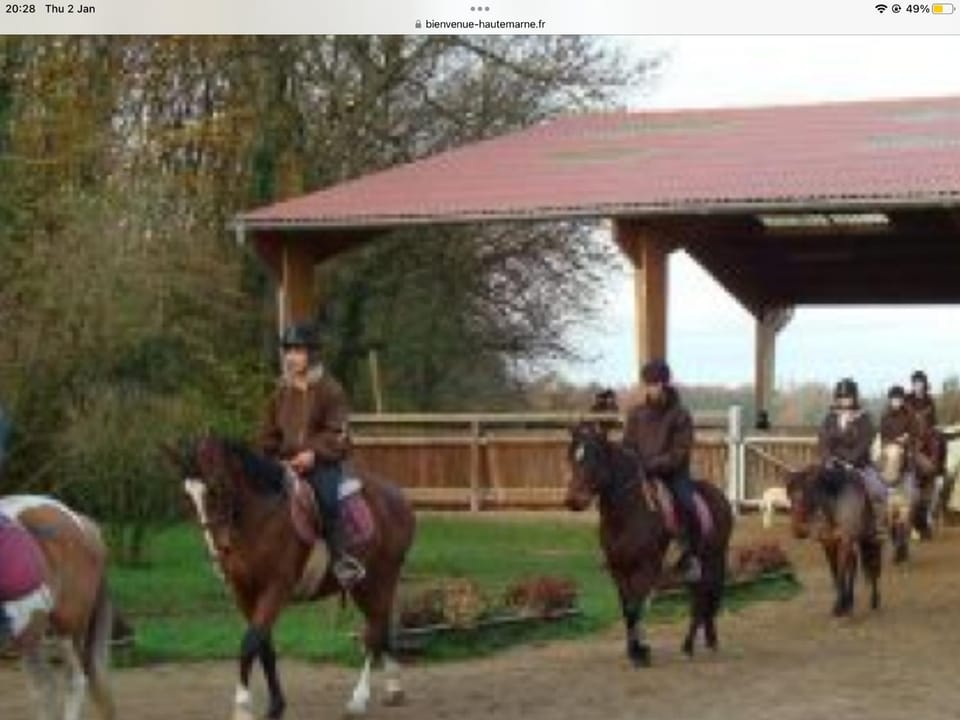Horse-riding