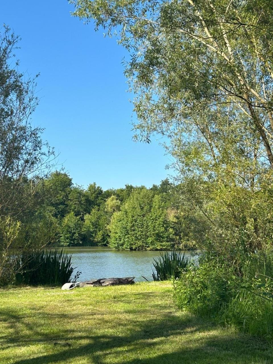 Natural landscape, Lake view