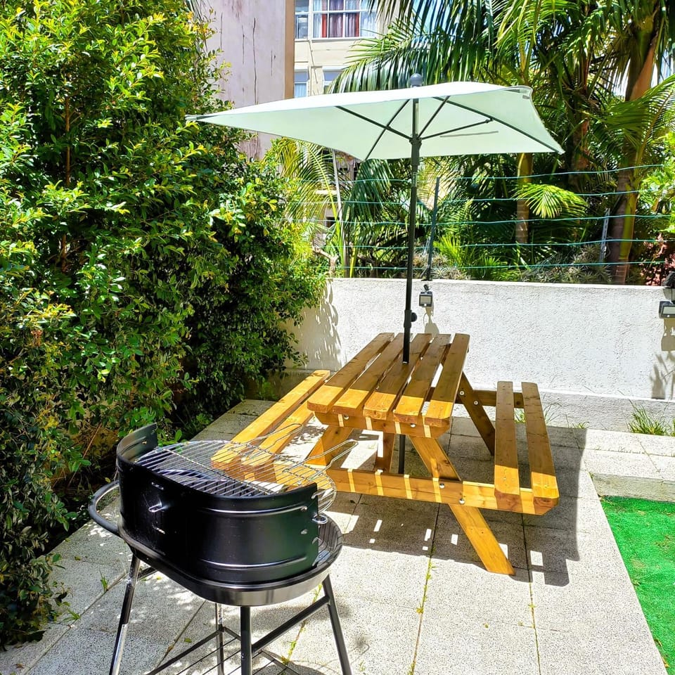 BBQ facilities, Garden view