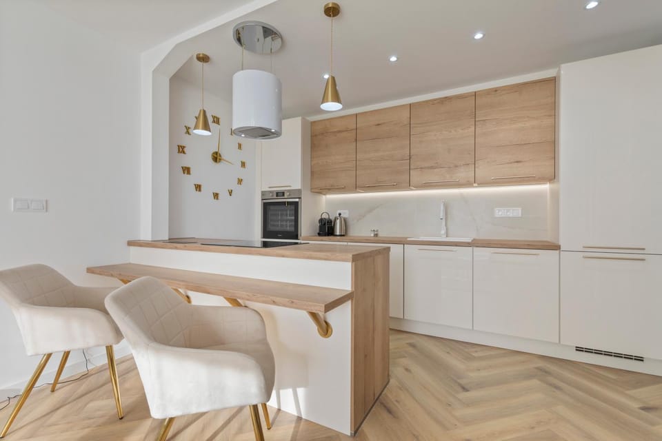 Kitchen or kitchenette, Living room, Seating area, Dining area, dishwasher, stove