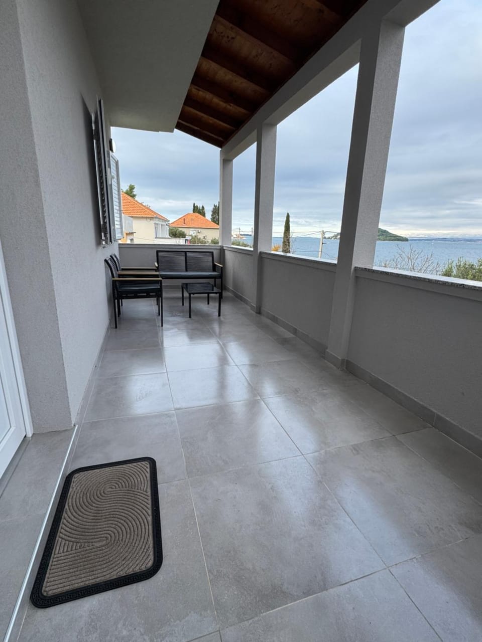 Natural landscape, View (from property/room), Balcony/Terrace, Seating area, Sea view