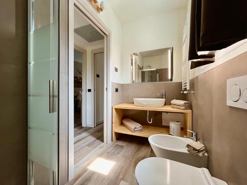 Shower, Toilet, Bathroom, towels