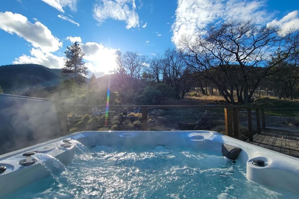 Day, Natural landscape, Hot Tub, Mountain view