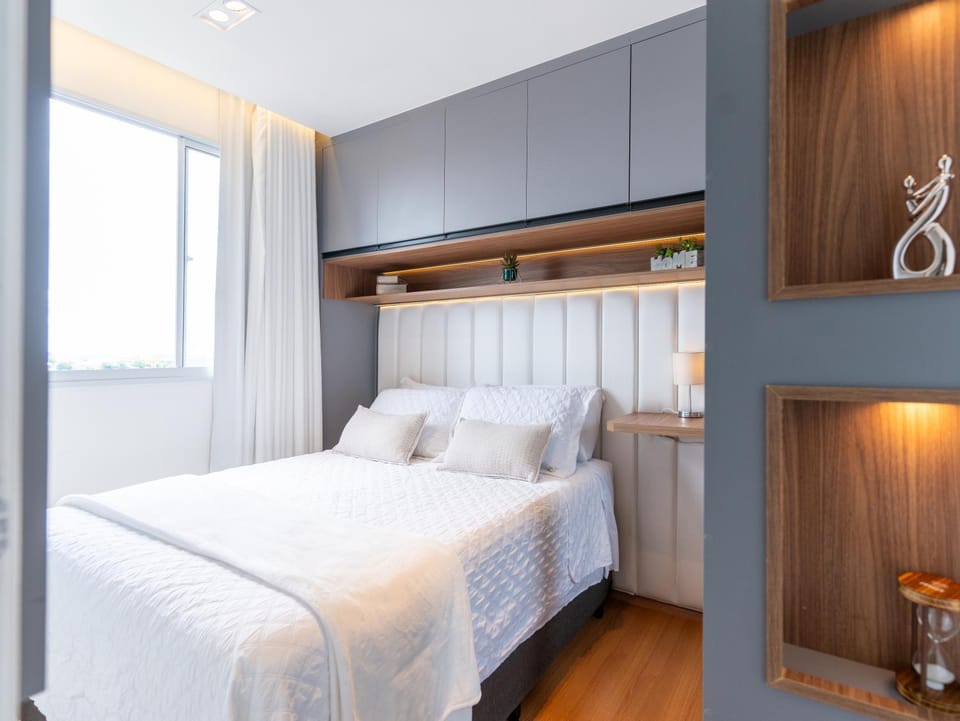Bed, Bedroom