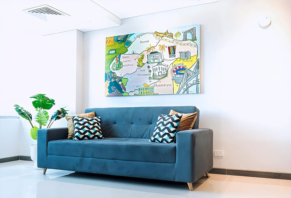 Apartment Hilton Garden Inn Building Apartment in Barranquilla