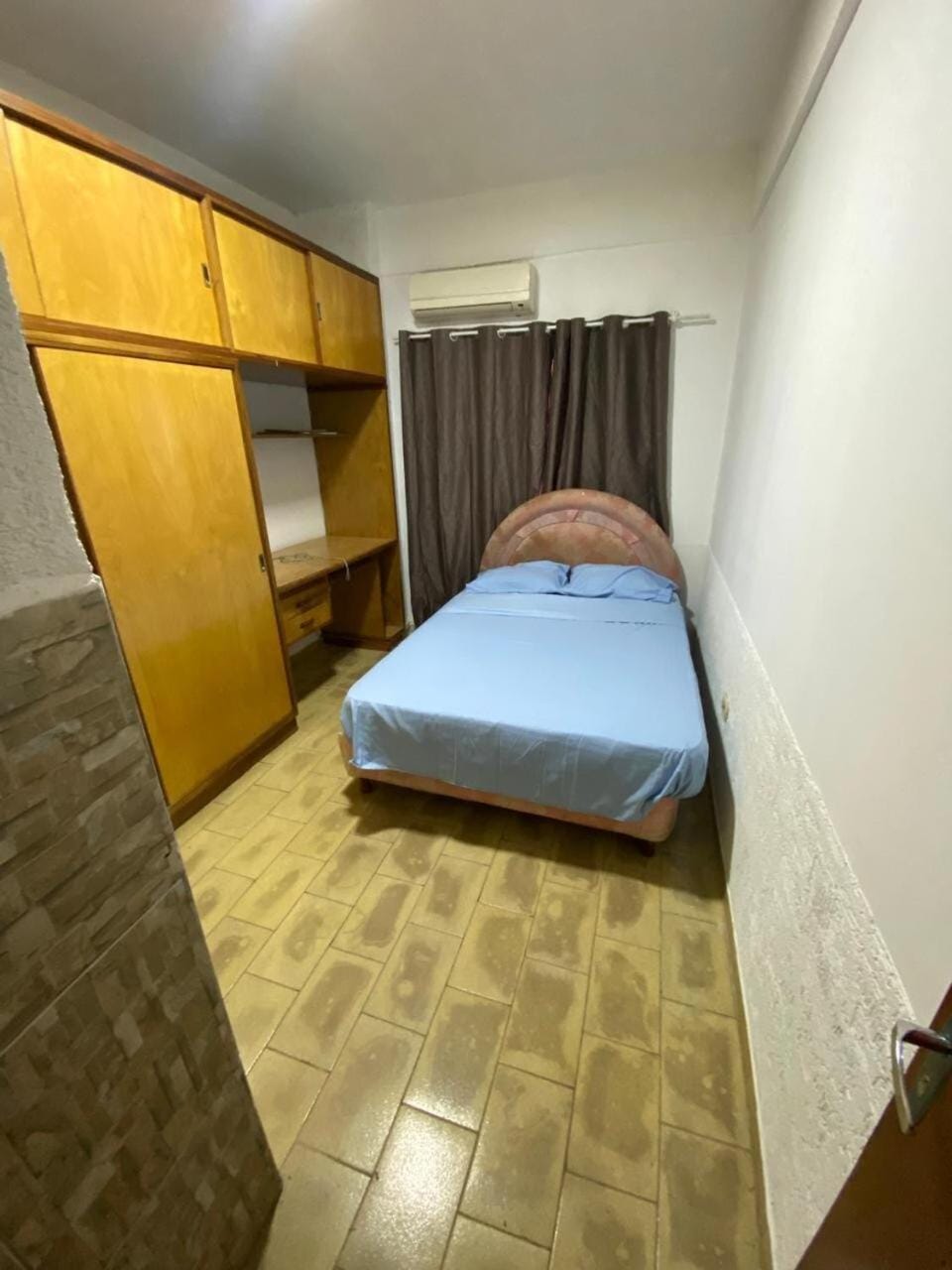 Bed, Photo of the whole room, Bedroom, wardrobe